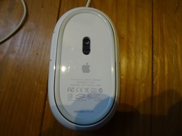 動作確認済 Apple 純正 USBマウス 有線 アップル ホワイト_画像3