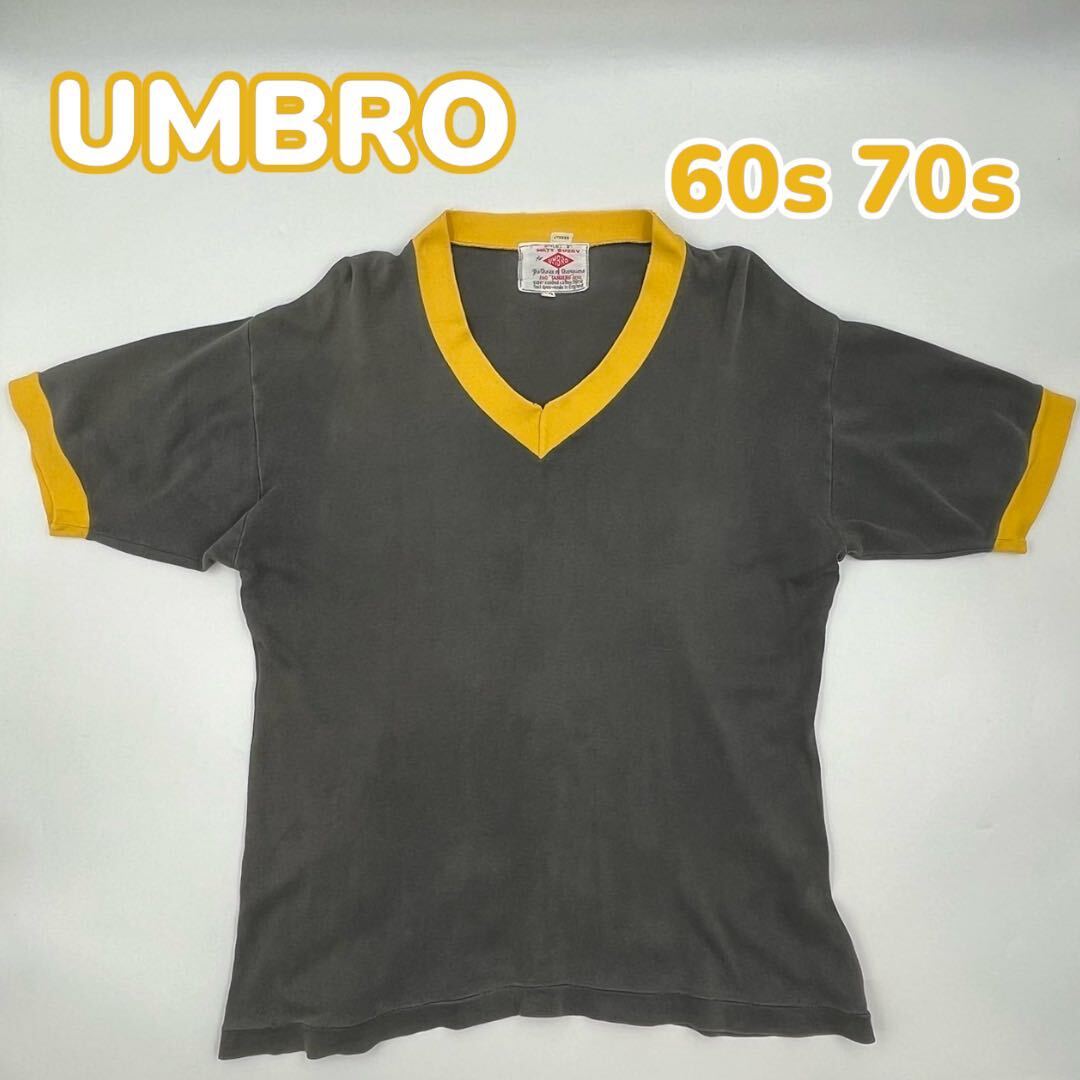 激レア UMBRO アンブロ Ｔシャツ ヴィンテージ 60s 70sの画像1