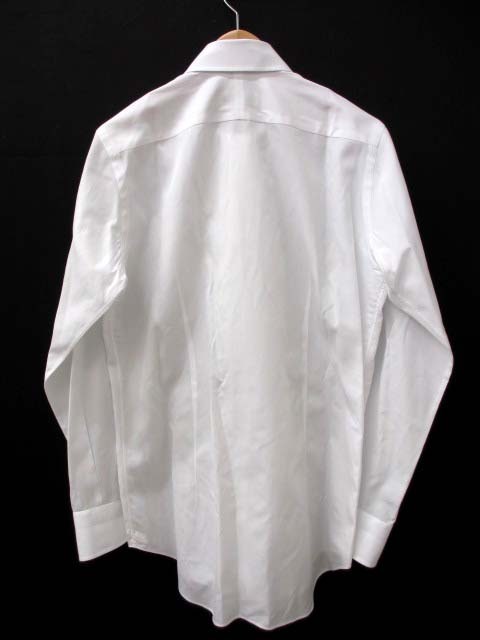 【Y】美品 トゥモローランド PILGRIM ピルグリム 23SS 120/2コットンブロード タブカラーシャツ 39の画像2