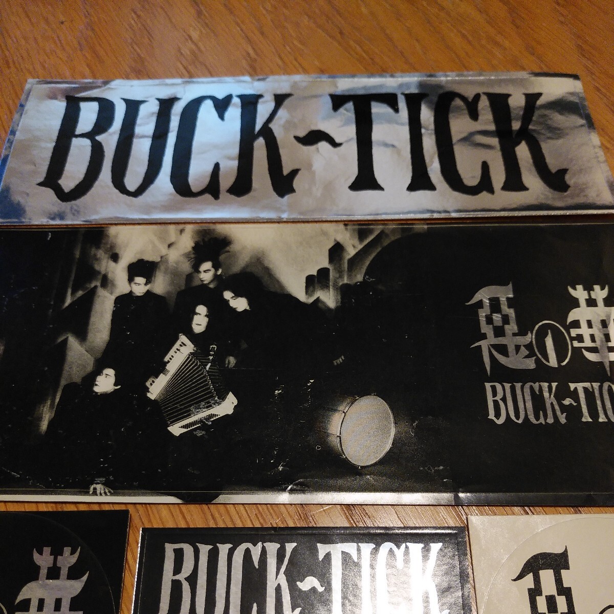 BUCK-TICK 悪の華 CD予約特典ステッカー / ライブ TOUR バクチク b-t buck tick 櫻井敦司 今井寿 シール　惡の華　グッズ_画像2