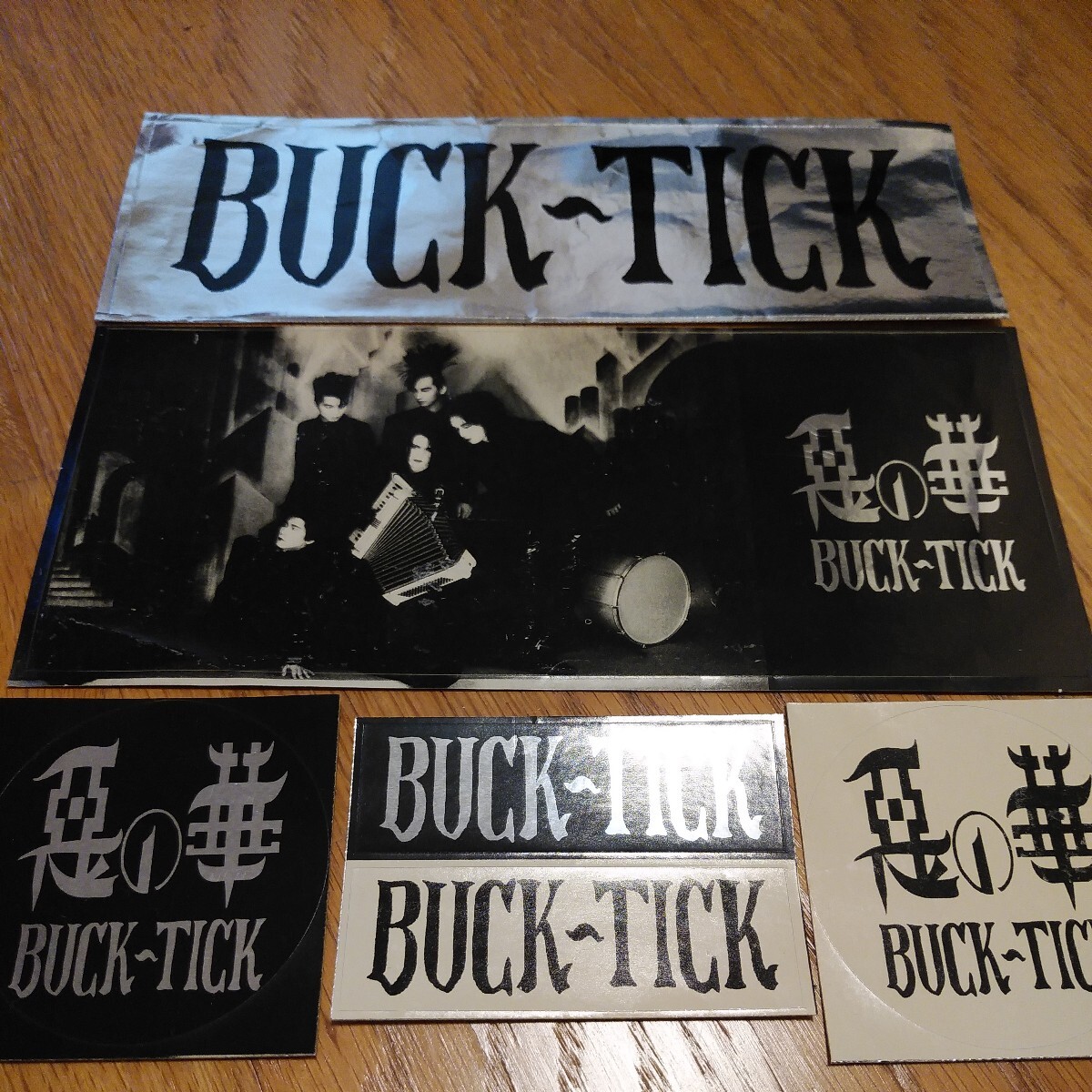 BUCK-TICK 悪の華 CD予約特典ステッカー / ライブ TOUR バクチク b-t buck tick 櫻井敦司 今井寿 シール　惡の華　グッズ_画像1