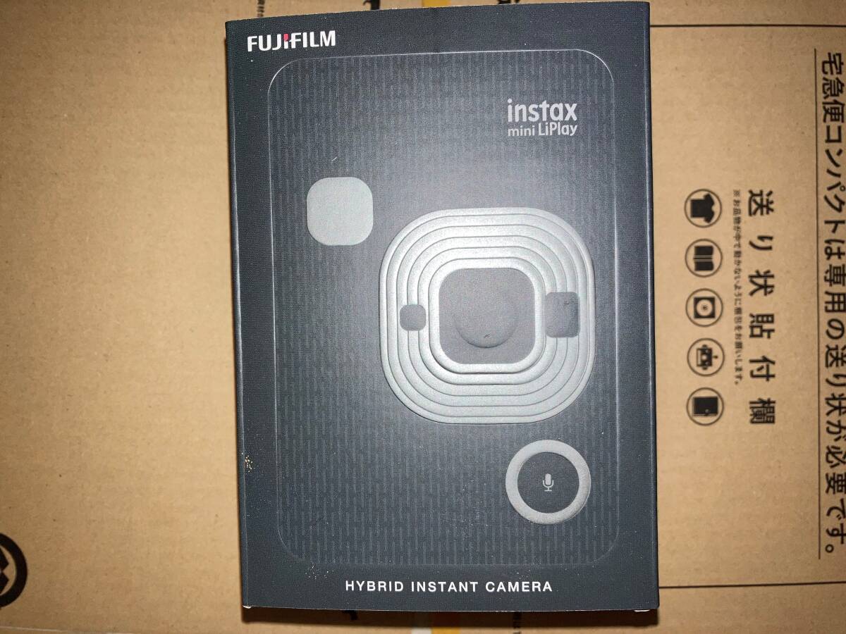 instax mini Liplay インスタックス ミニ リプレイ ダークグレイ　 送料無料_画像8