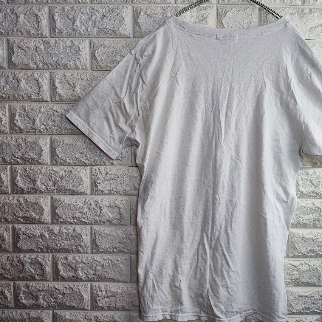 A176【roshel】プリントTシャツ 半袖【メンズXL】ホワイト_画像7