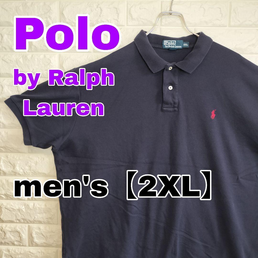 B634【Polo by Ralph Lauren】半袖ポロシャツ【メンズ2XL
