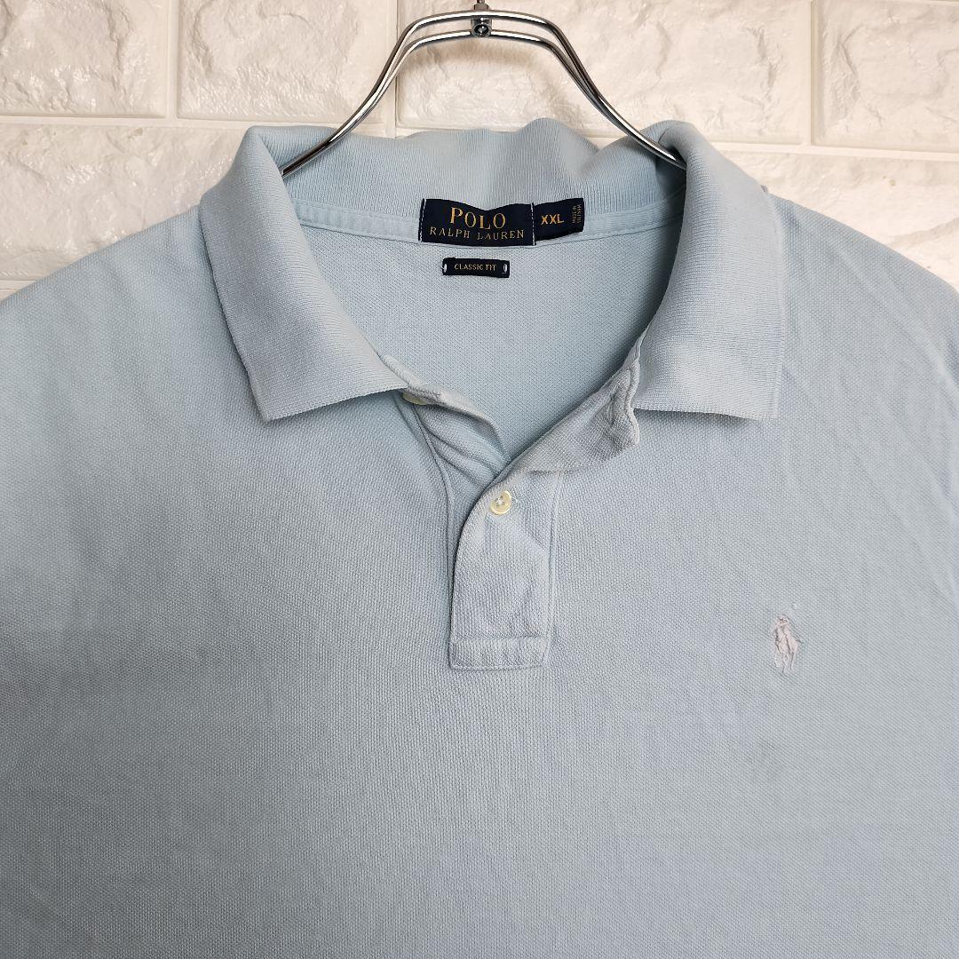 B659【POLO Ralph Lauren】半袖ポロシャツ【メンズ2XL】