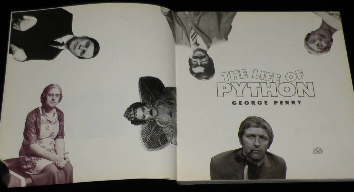 【洋書】THE LIFE OF PYTHON モンティ・パイソン/テリー・ギリアム/チャップマンの画像3