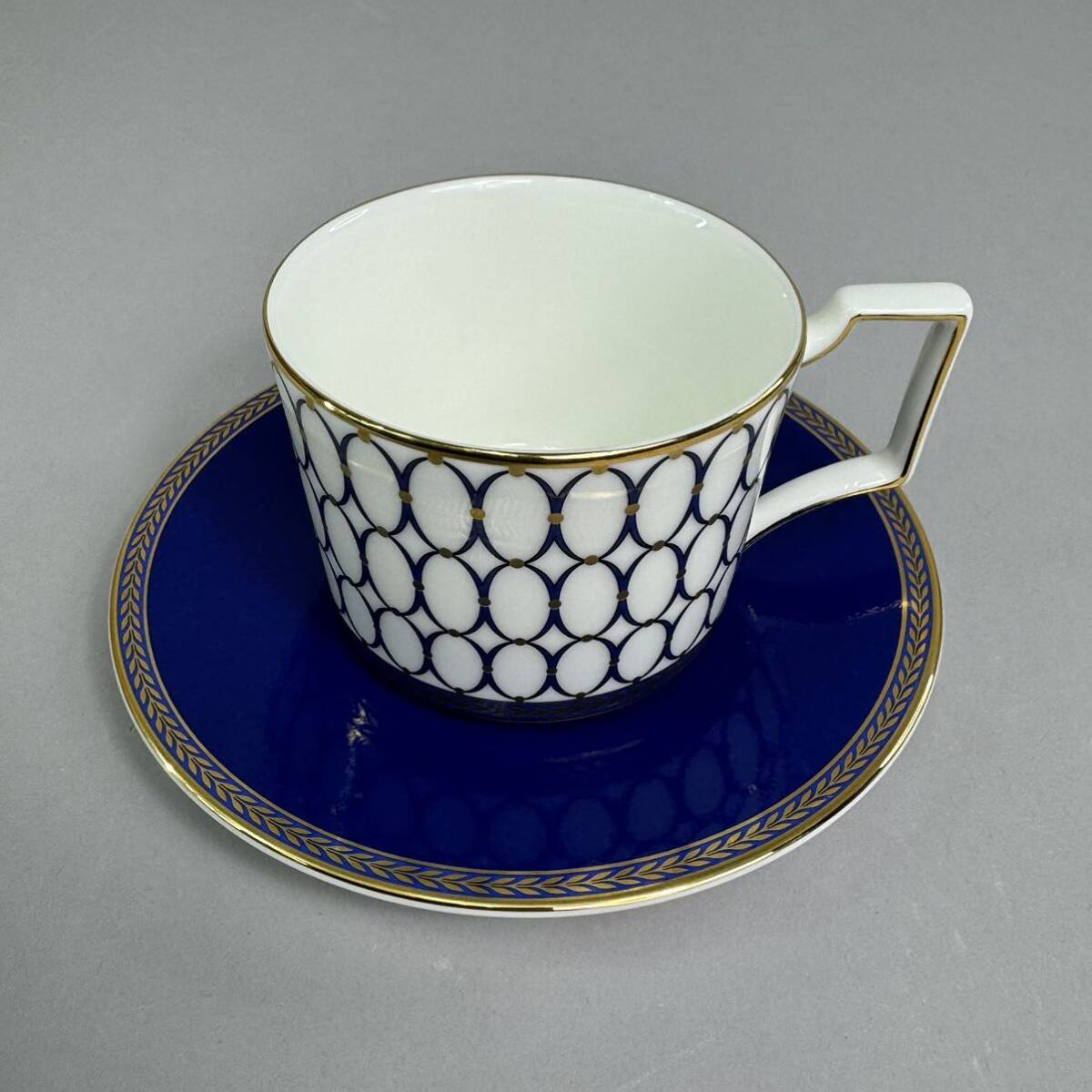 未使用品 WEDGWOOD ウェッジウッド ルネッサンスゴールド カップ＆ソーサー①_画像3