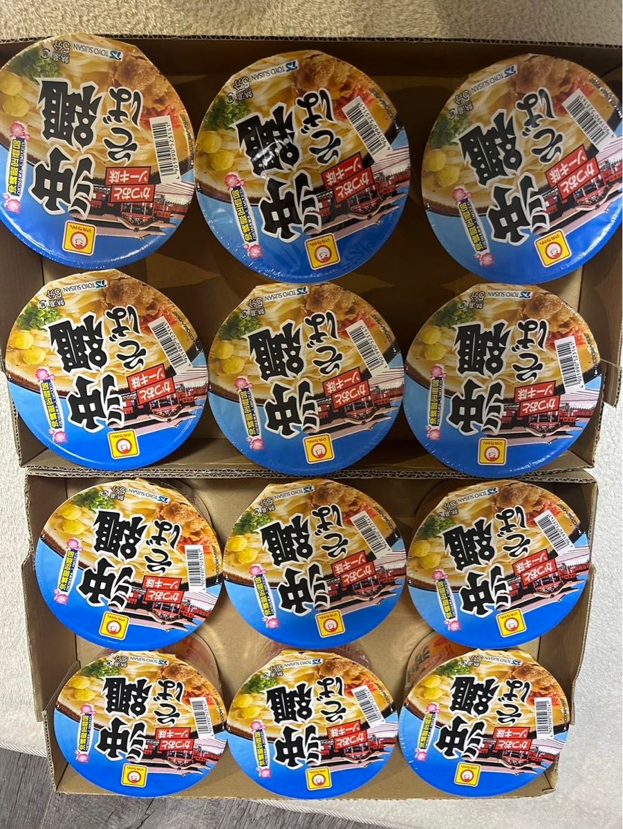 沖縄そば マルちゃん かつおとソーキ味88ｇ×12個 まるちゃん カップ麺 インスタント 沖縄限定
