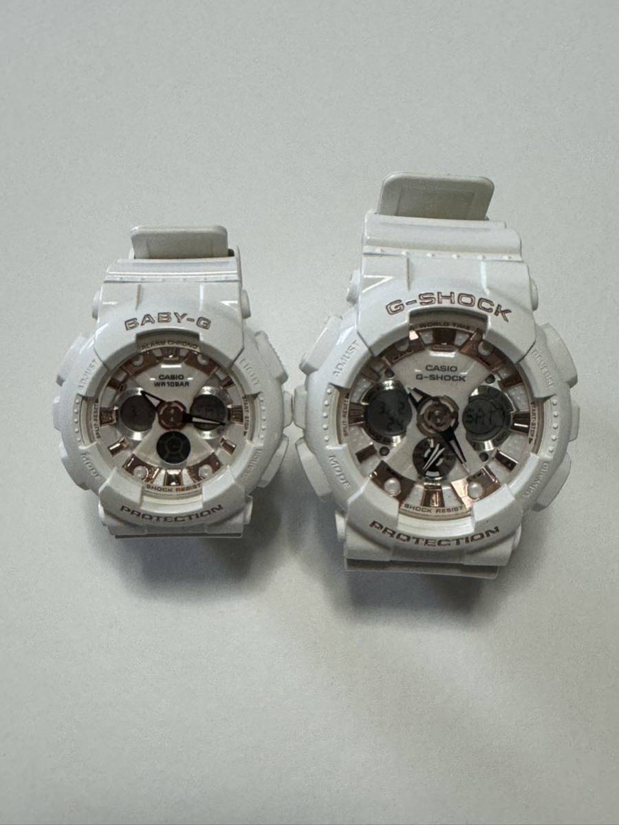 カシオ CASIO G-SHOCK BABY-G 2つで設定- G B .._画像1