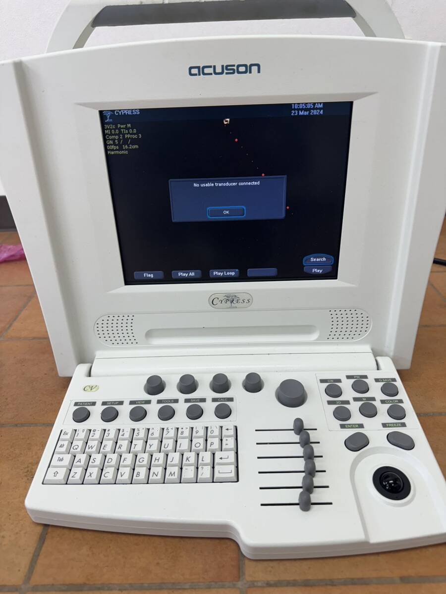 acusonakyuson color eko - ultrasound diagnosis equipment cypress electrification has confirmed [ junk ]
