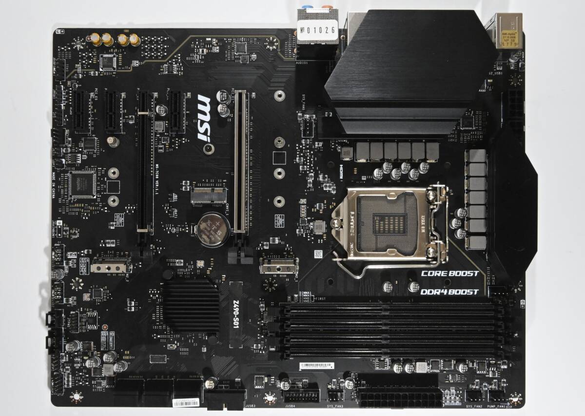 動作保証★マザーボード ATX MSI Z390-S01 LGA1151 付属品付★024_画像2