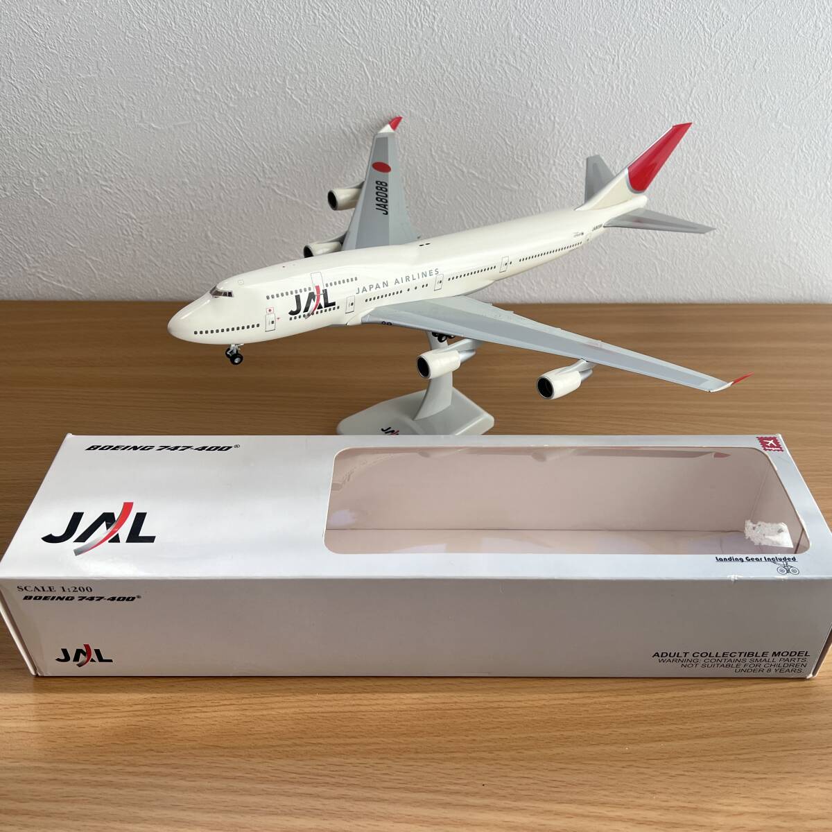 JAL B747-400 太陽のアーク塗装 1/200（Hogan）の画像1