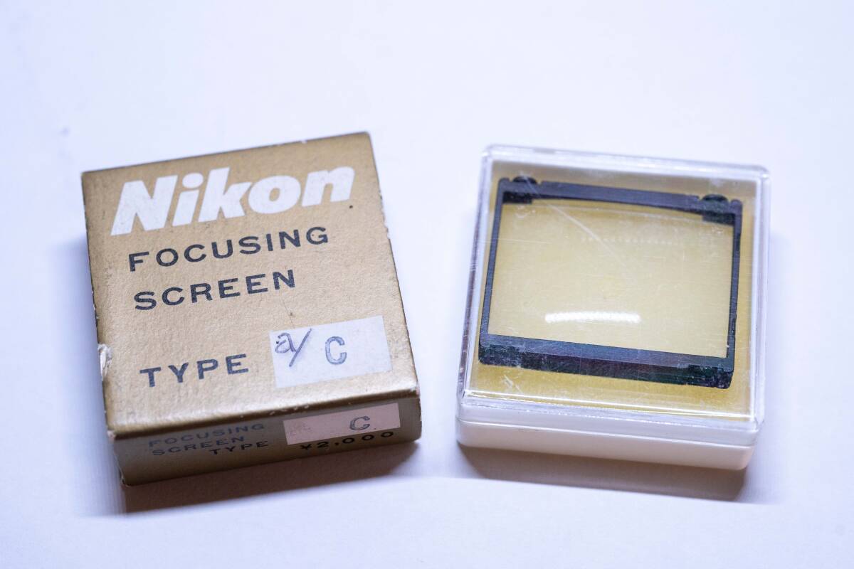 美品 Nikon ニコン F F2 スクリーン C #7908の画像1