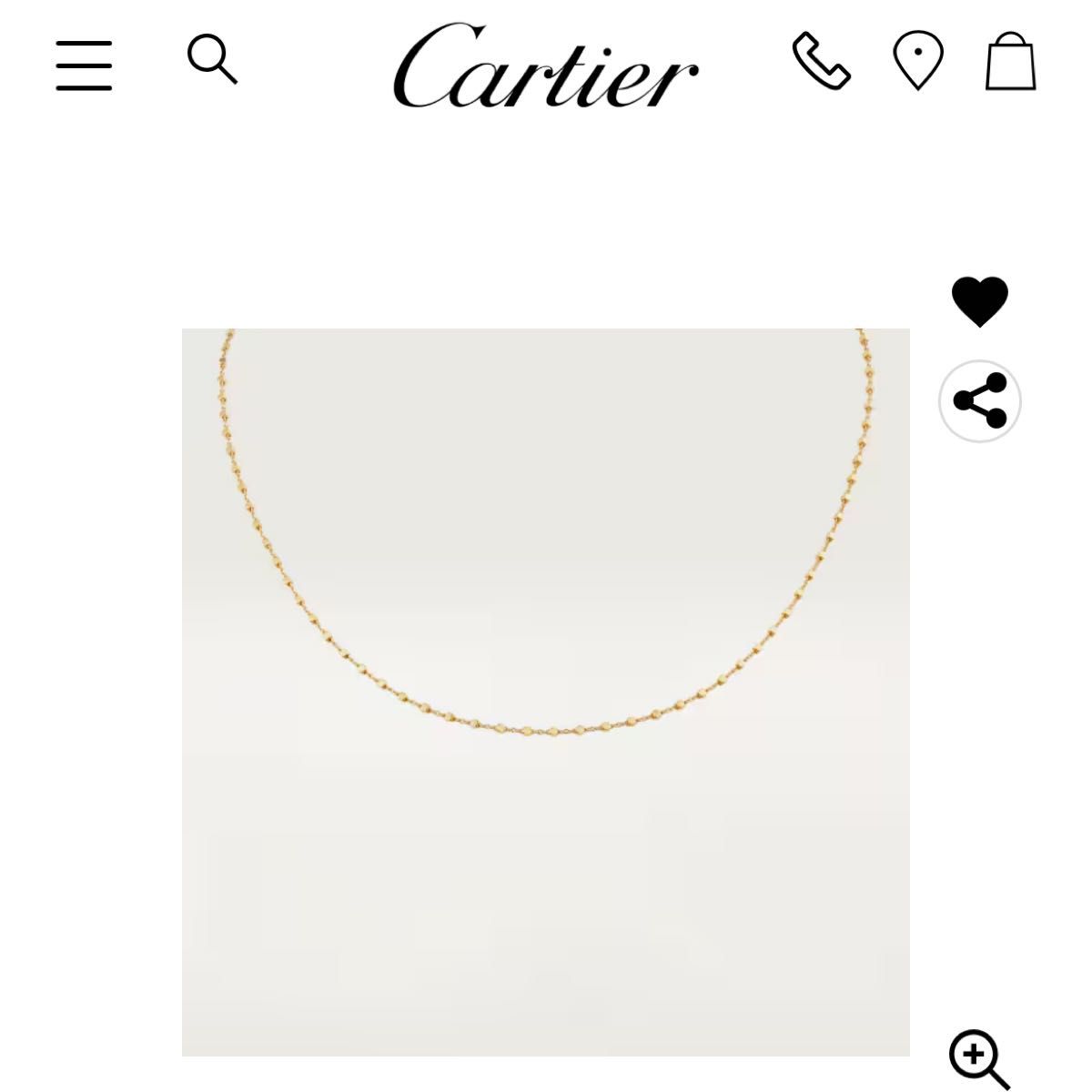 試着のみ カルティエ チェーンネックレス|Yahoo!フリマ(旧 試着のみ カルティエ チェーンネックレス|Yahoo!フリマ(旧