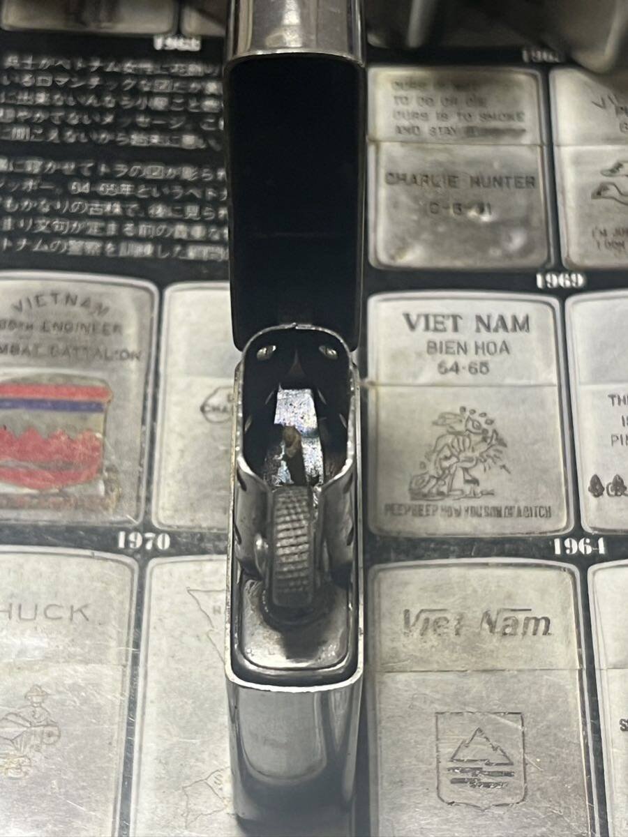 1967 year made Vietnam Zippo -[..]AN KHE that time thing Vintage military 