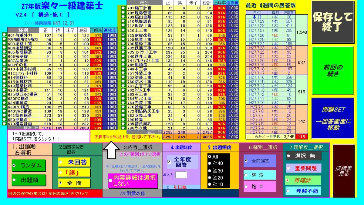 2024年版一級建築士受験教材 21年分過去問攻略パソコンソフト 合格永久保証の画像7