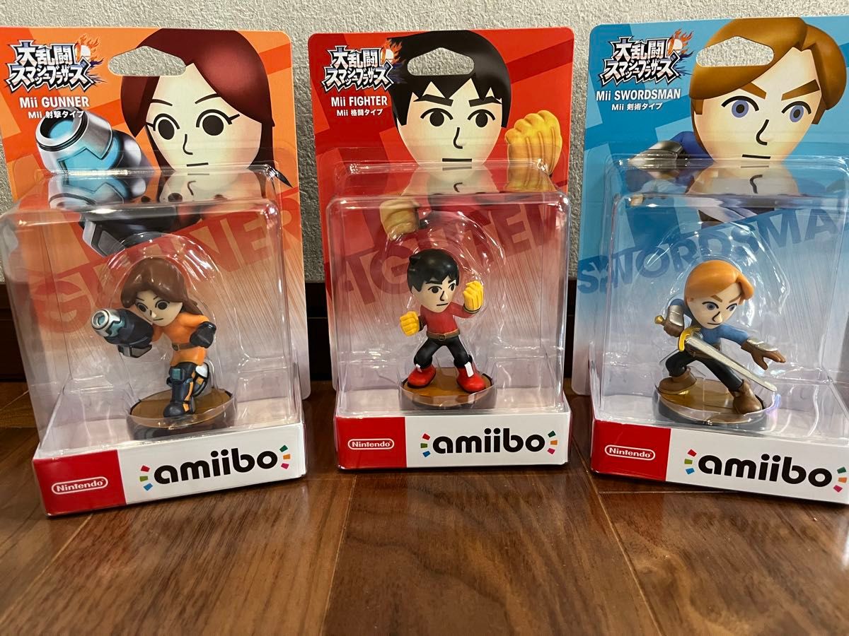 amiibo Nintendo mii スマブラ アミーボ 剣術 格闘 射撃 amiibo Nintendo mii スマブラ アミーボ 剣術 格闘 射撃