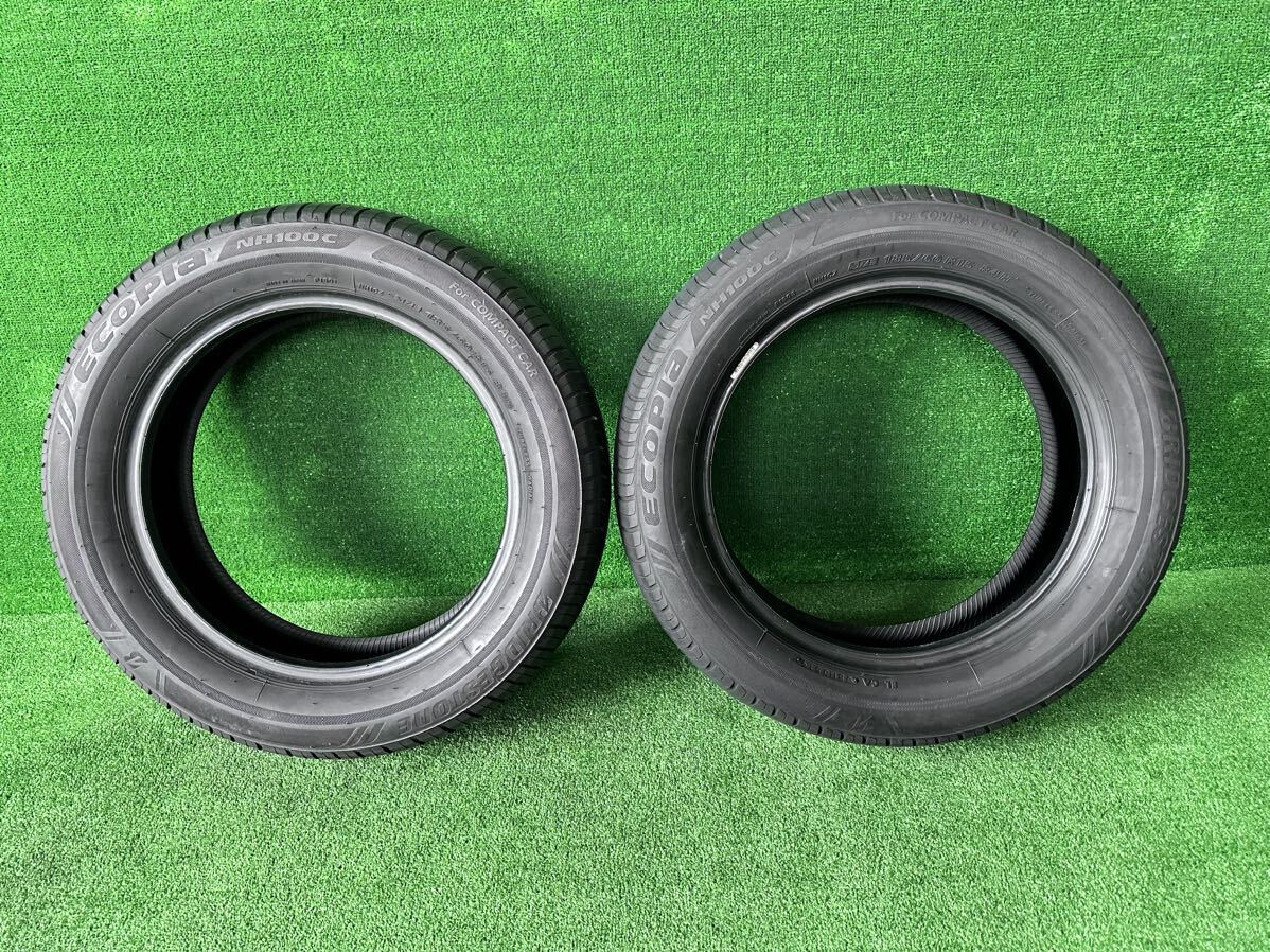 185/60R15 84H ブリヂストン　ECOPIa サマータイヤ　 2本 19年製造　日本製　【引き取り歓迎】_画像6