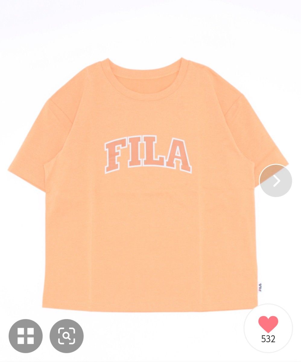 FILA Tシャツ オレンジ
