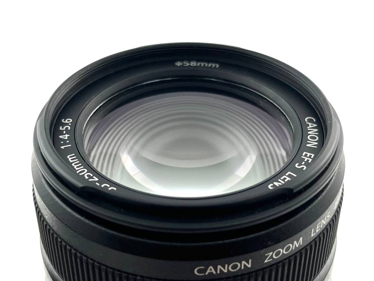 3E3★シャッター/フラッシュOK★ Canon キャノン EOS Kiss X4 デジタル一眼レフ EF-S 55-250mm F4-5.6 IS カメラレンズ_画像6