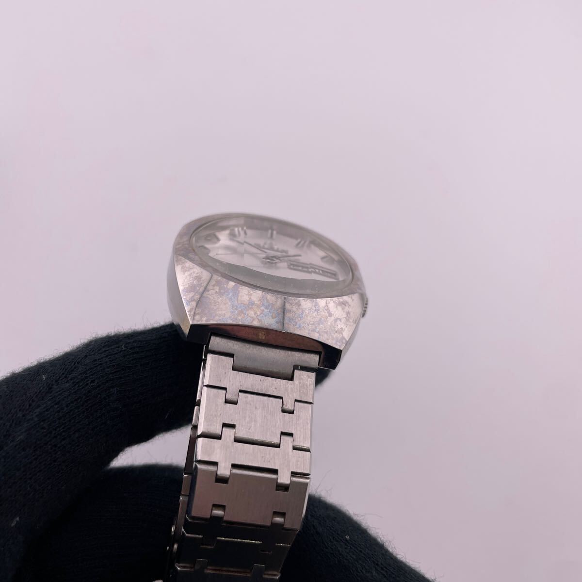 ELGIN エルジン 自動巻き メンズ腕時計 waterresistant 稼働品 【a1814】_画像7