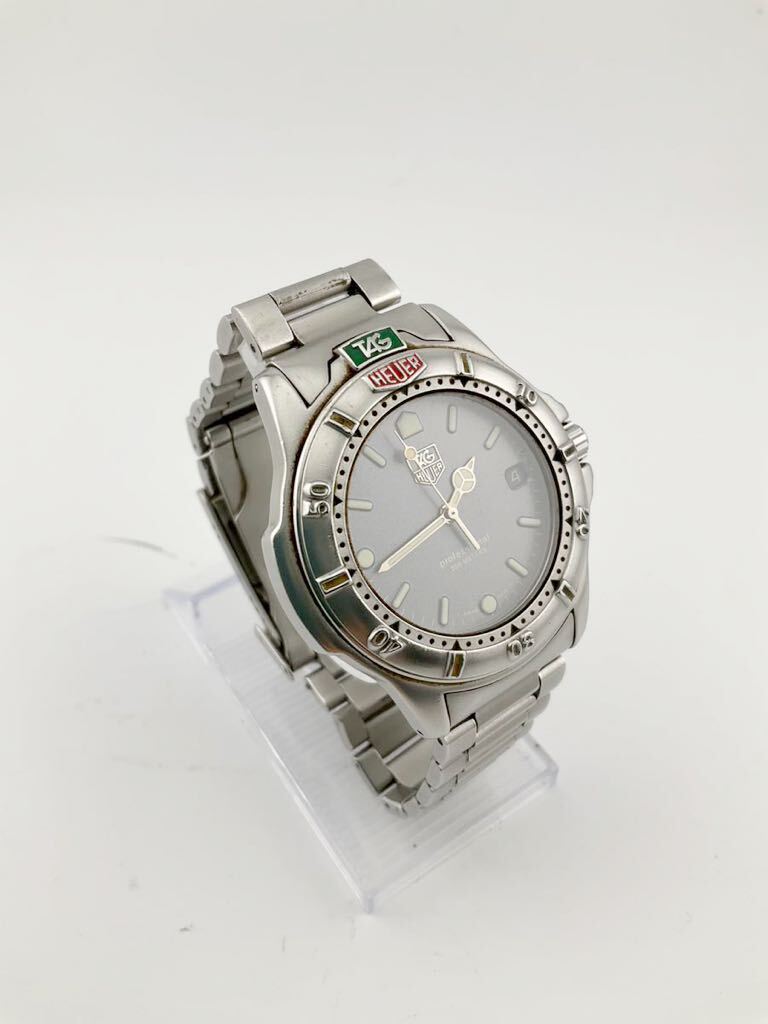 タグホイヤー プロフェッショナル200M 999 206 SWISS MADEクォーツ メンズ腕時計 (k5503)_画像1