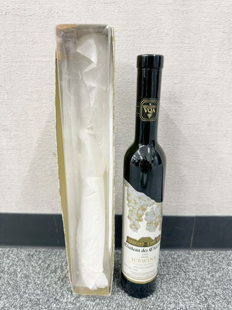 未開栓 1999 Chteau des Charmes Vidal Icewine アイスワイン 古酒 【k3151-y184】の画像1