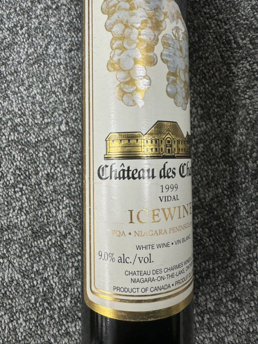 未開栓 1999 Chteau des Charmes Vidal Icewine アイスワイン 古酒 【k3151-y184】の画像6