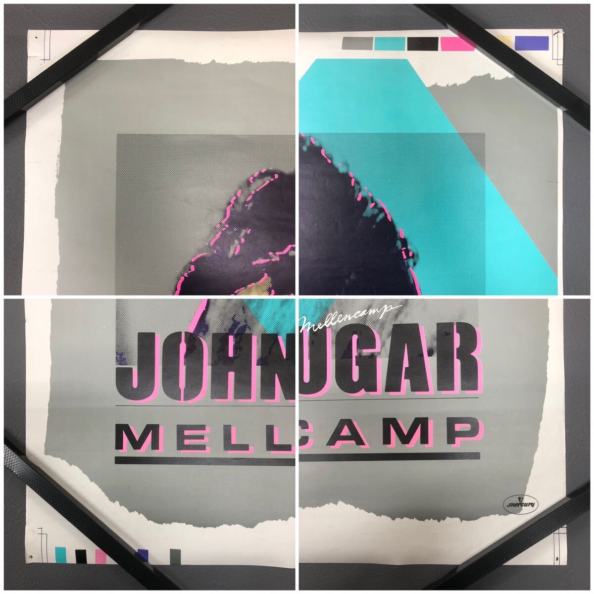 当時物 ジョンクーガー JOHN COUGAR ポスタージョン・クーガー・メレンキャンプ John Cougar Mellencampの画像4