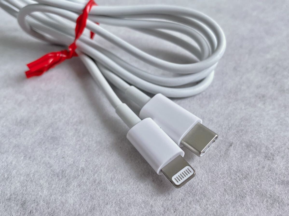純正品 USB-C iPhone ipad 充電器 ライトニングケーブル lightningケーブル　USB Apple Lightningケーブル _画像2