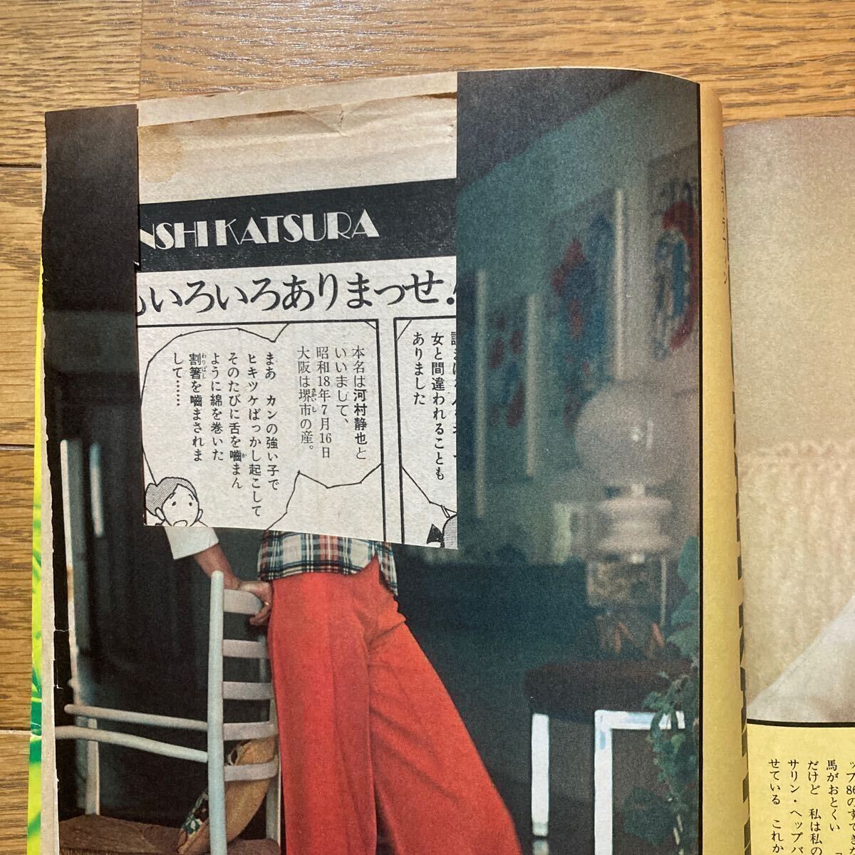 明星1975年10月号岡田奈々(水着)山口百恵 浅田美代子 西城秀樹 明星1975年10月号岡田奈々(水着)山口百恵 浅田美代子 西城秀樹