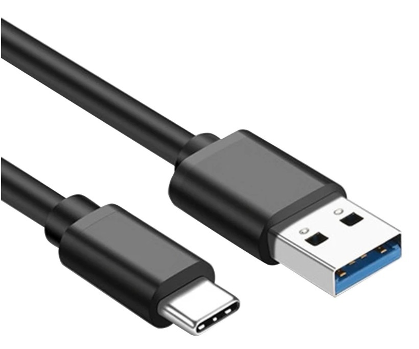 USB-C to USB-Aケーブル 1m 最大3A USB3.2 Gen2 高速 充電/データ転送 10Gbps 100cm ブラック バルク_画像1