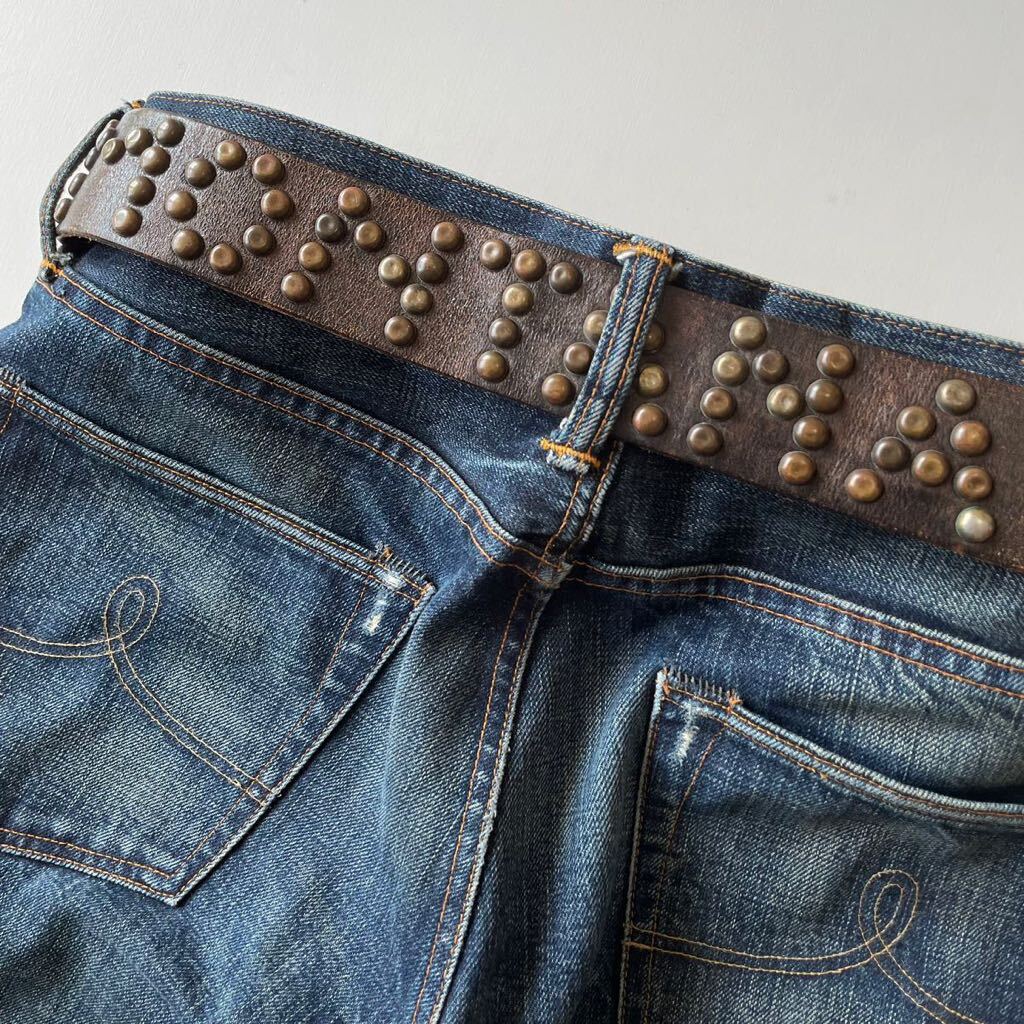 希少/Italy製】RRL “Montana Leather Belt” レザー ベルト 希少/Italy製】RRL “Montana Leather Belt” レザー ベルト
