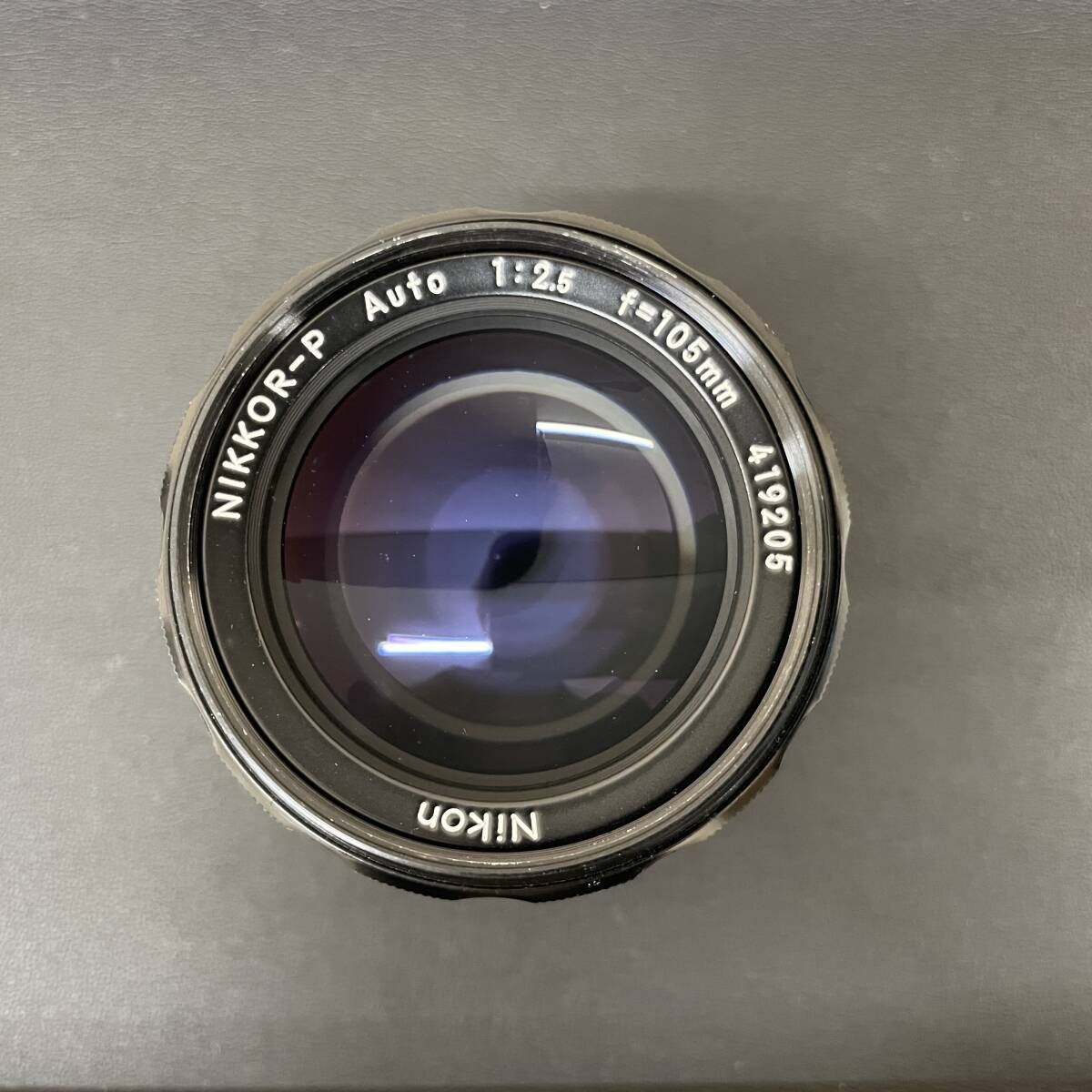 [S3-20]【現状品】Nikon ニコン NIKKOR-P Auto 1:2.5 f=105mm（Ai）カメラ レンズ マニュアルフォーカス_画像2