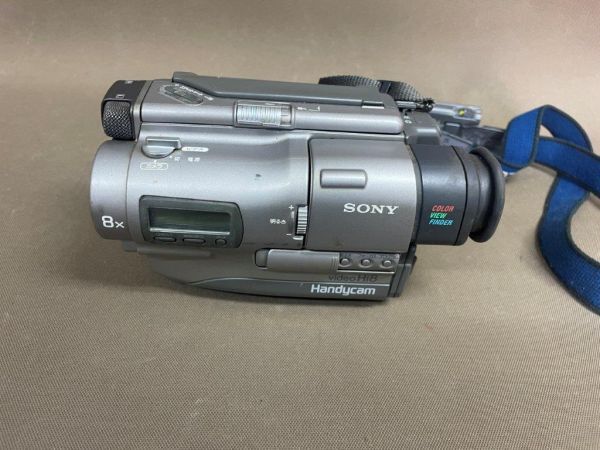 sony/シャープビデオカメラDCR-TRV20/CCD-TRV60/VL-TT100/CCD-TR1 4台_画像9