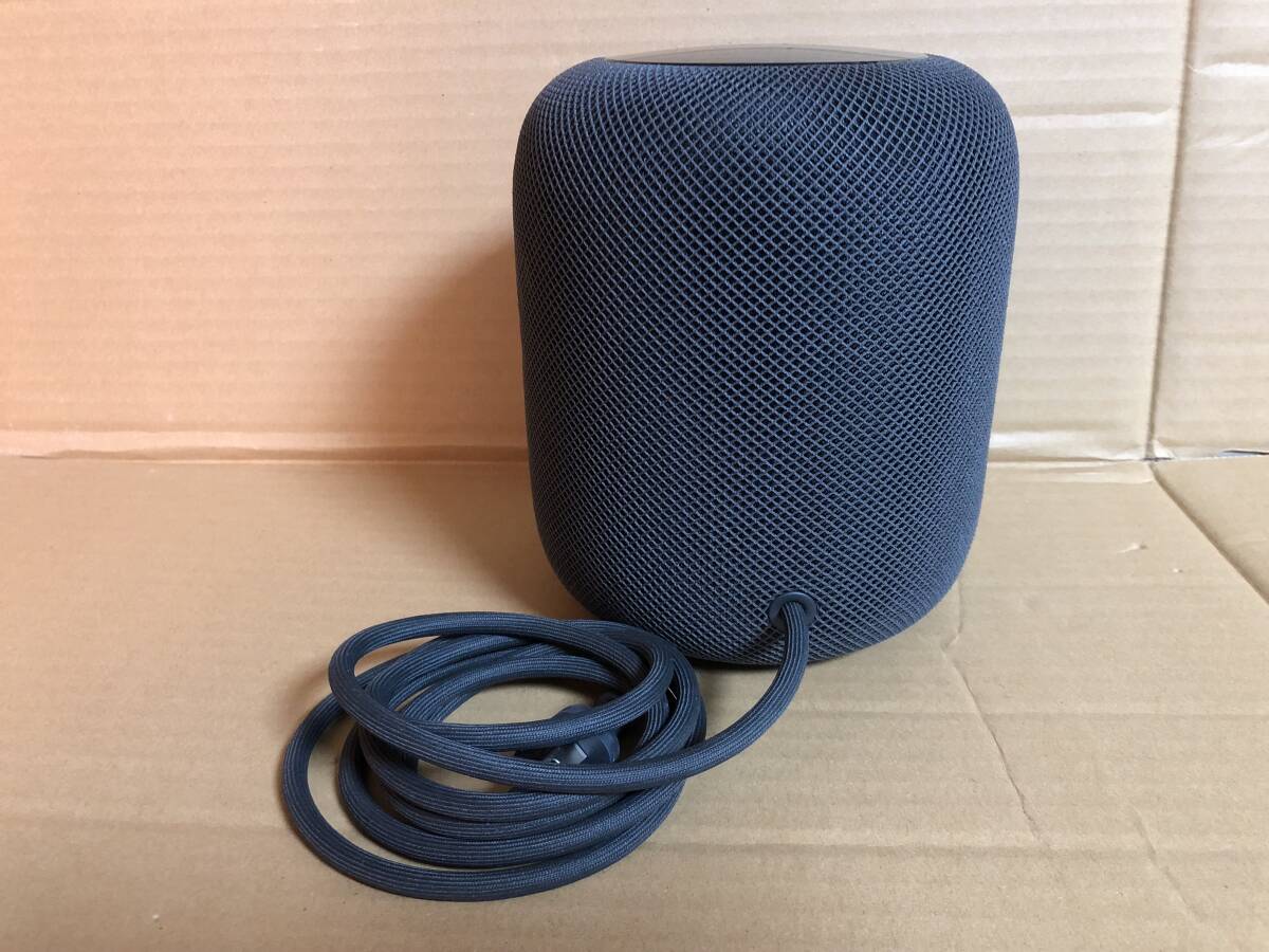 USED▽Apple 第１世代HomePod「MQHW2J/A」スペースグレイ②_画像3