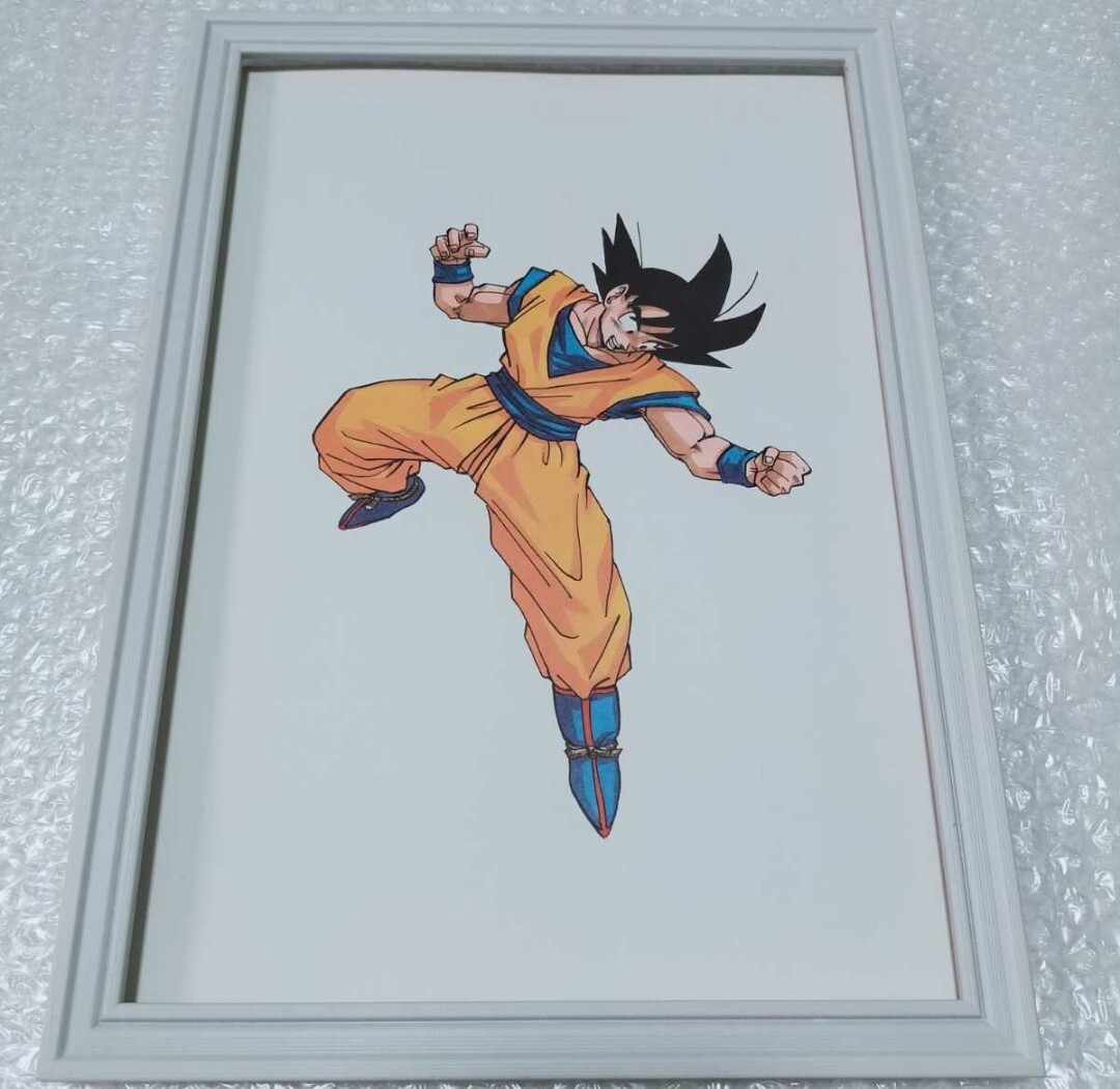 ドラゴンボール A4サイズ 複製原画 孫悟空■額装品■少年ジャンプ 鳥山明 A_画像1