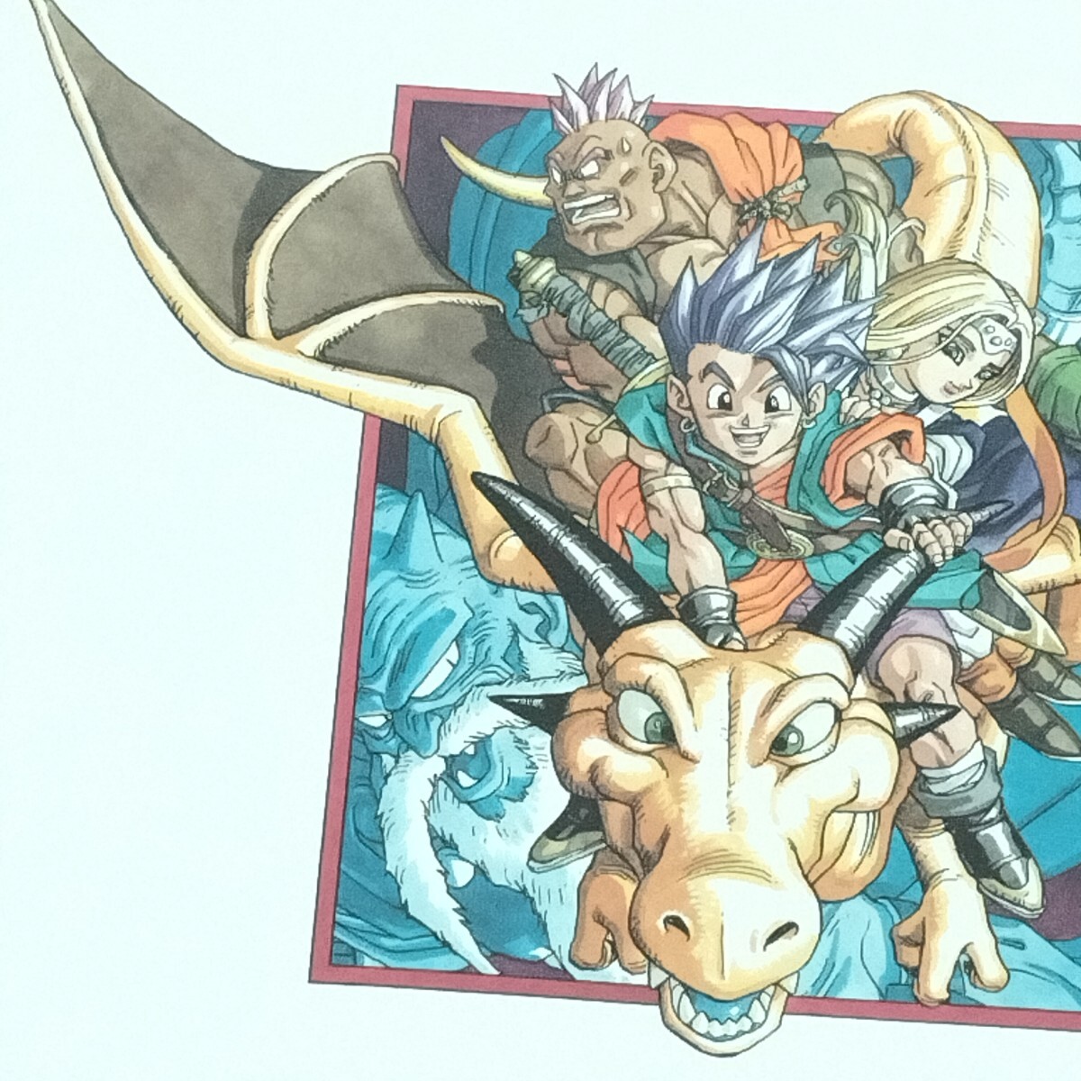 ドラゴンクエストⅥ■複製原画■鳥山明■DRAGON QUEST■とりやまあきら■ドラゴンボール■複製サイン付き_画像3