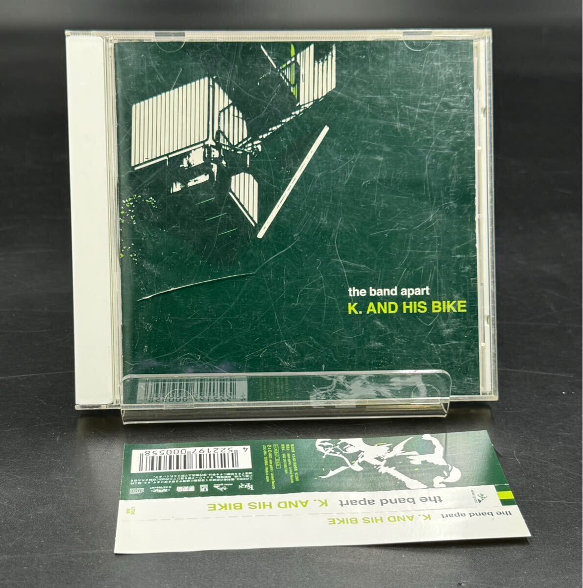 H. K.AND HIS BIKE / the band apart ＊ 訳あり品 ＊[動作未確認] CD 帯付_画像1