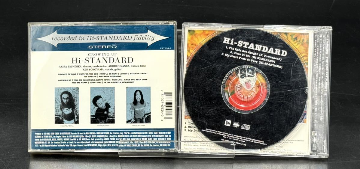 H. ハイ・スタンダード / Growing Up / THE KIDS ARE ALRIGHT まとめて＊訳あり品 ＊[動作未確認] CD Hi-STANDARD_画像2