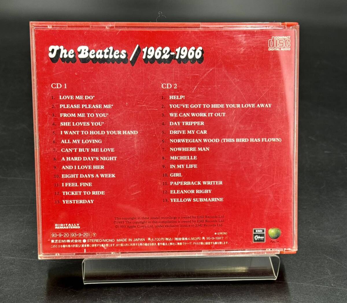 H. ザ・ビートルズ 1962年~1966年2CD＊訳あり品＊[動作未確認] THE BEATLES _画像2