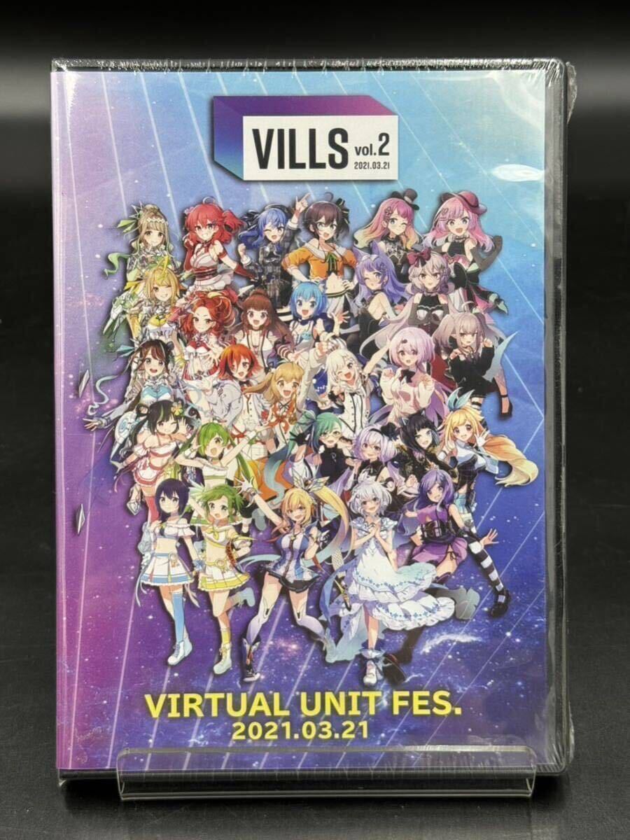 K.. 未開封 VILLS vol.2 VIRTUAL UNIT FES. 2021.03.21 [動作未確認] Blu-ray バーチャルユニットフェス VTuberの画像1