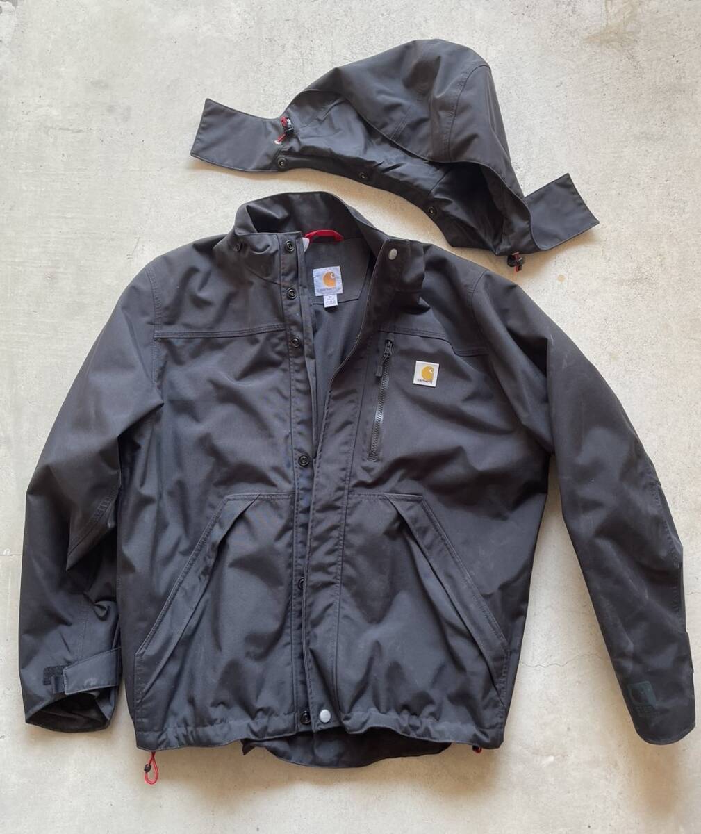 美品 日本未発売 Mサイズ（日本規格XL相当）Carhartt Storm Defender Loose Jacket カーハート ストームディフェンダー_画像3