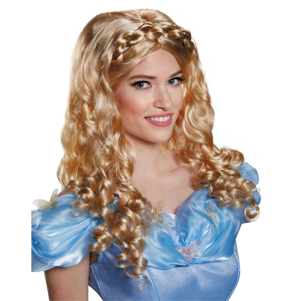 sinterela парик, парик для взрослых Blond Disney MOVIE s5 костюмированная игра 