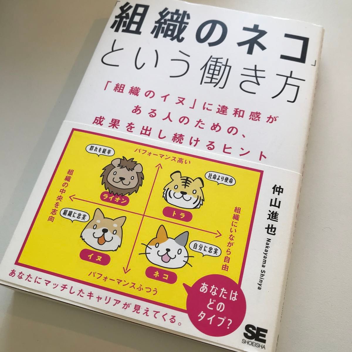 「組織のネコ」という働き方　「組織のイヌ」に違和感がある人のための、成果を出し続けるヒント 仲山進也／著