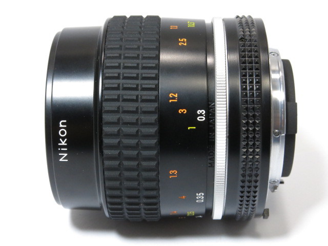 【 美品 】Nikon Ai-s Micro 55ｍｍ F2.8 ニコン 等倍接写 レンズ [管NI2477]_画像4