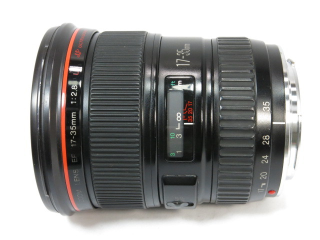 【 ジャンク品】Canon EF 17-35ｍｍ F2.8L USM レンズ 純正フード付き キャノン [管CN2489]の画像3