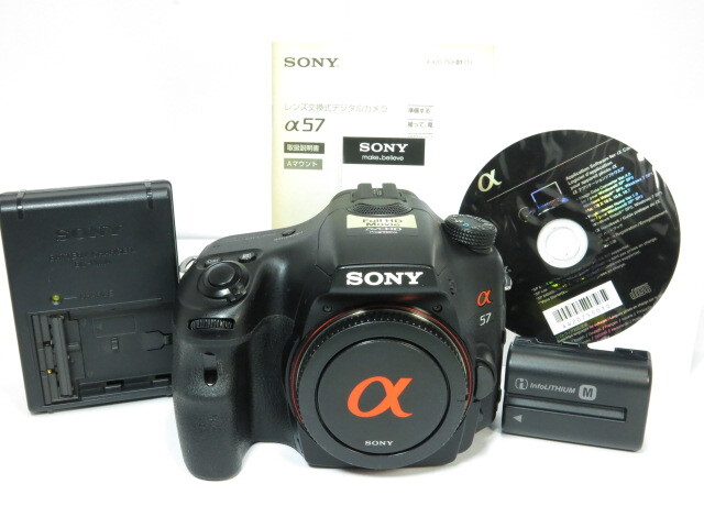 【 中古品 】SONY α57 ボディー ソニー [管SO2535]