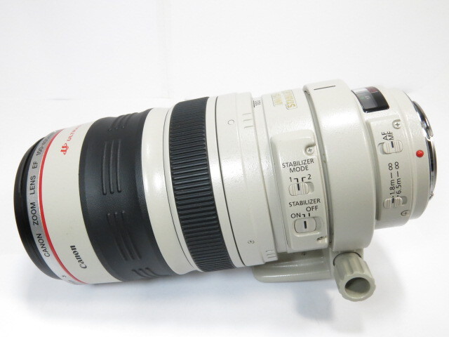 Canon EF 100-400mm F4.5-5.6L IS USM レンズ ET-83C 純正レンズフード付き キヤノン [管CN2546]の画像4