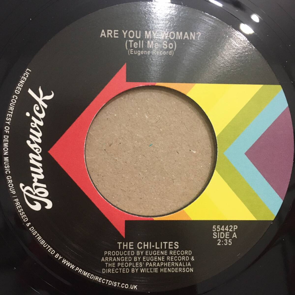 7” ★ ビヨンセ ネタ The Chi-Lites - Are You My Woman? ★ Jay-Z Beyonce オルガンバー レコード サバービア フリーソウル funk45 muroの画像1